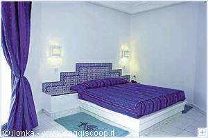 the hotel room