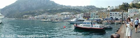 panorama port of capri