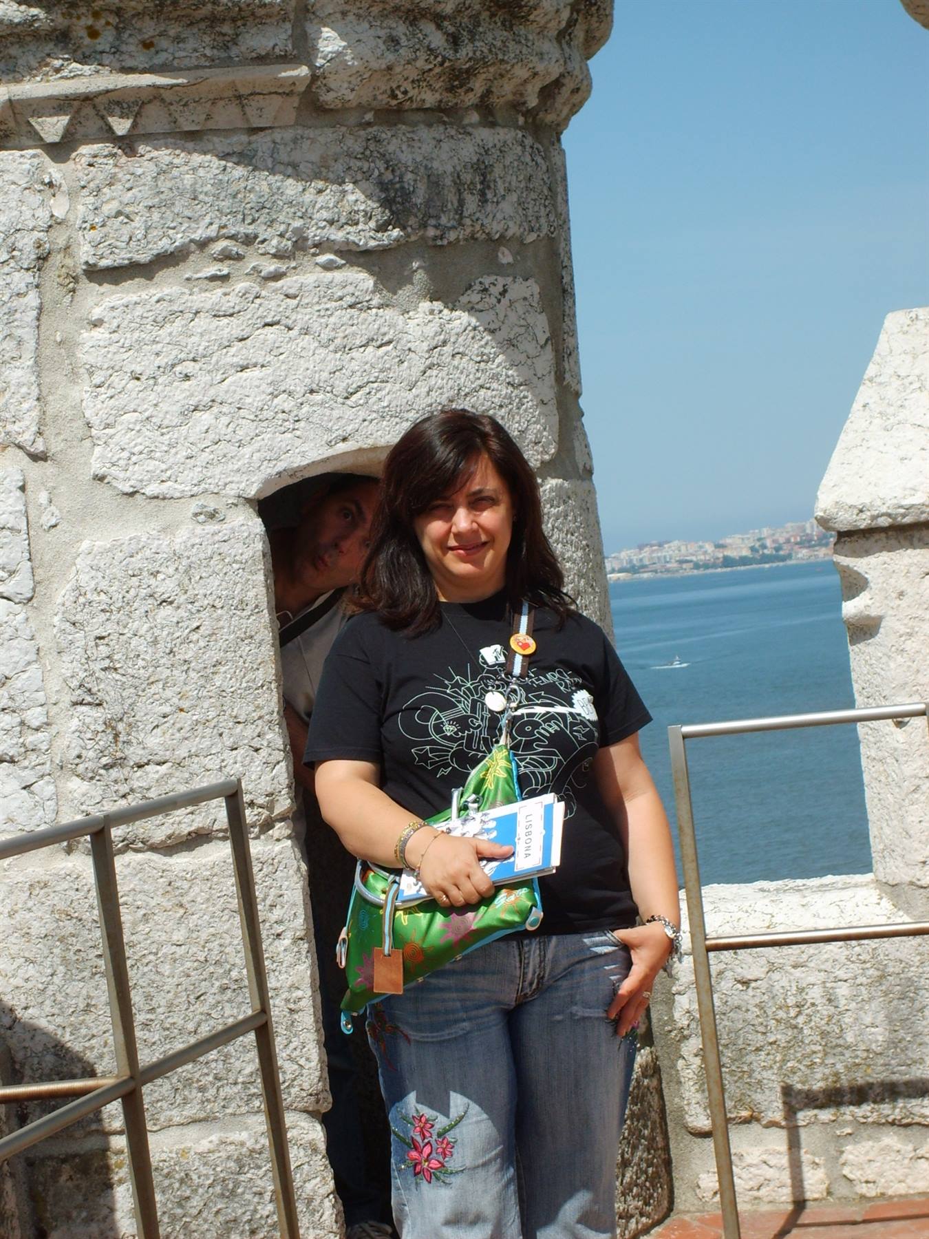 Cri on the Tower of Belem