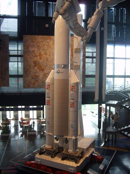 space travel in the Cité de la Science - Villette