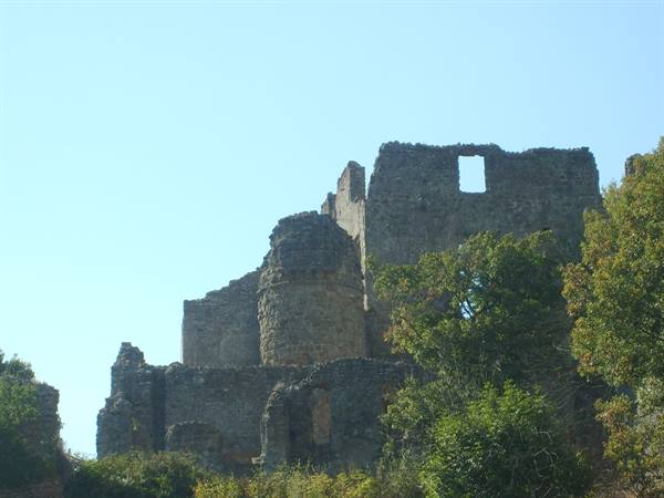 the remains of the ancient city of monterano