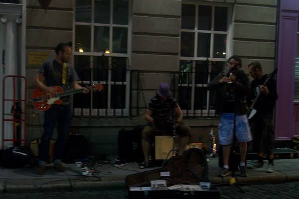 Music at Temple Bar: the Mutefish