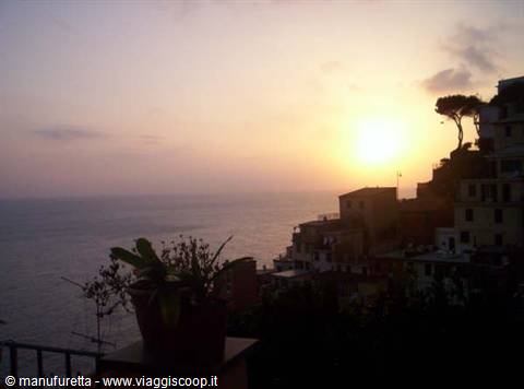 Sunset from the room....