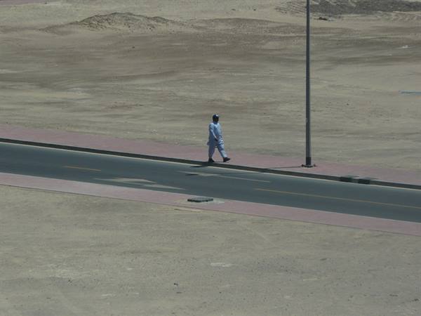 Solitary stroll