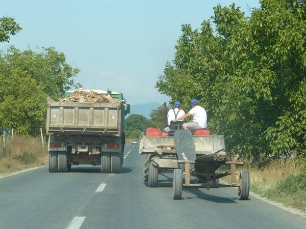 Along the Macedonian roads
