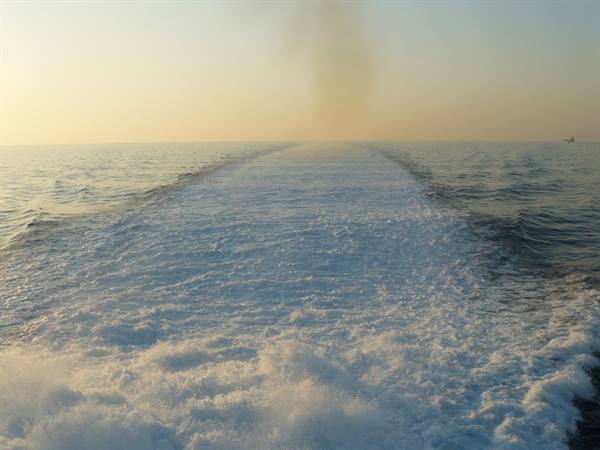 Sunrise on the Ferry