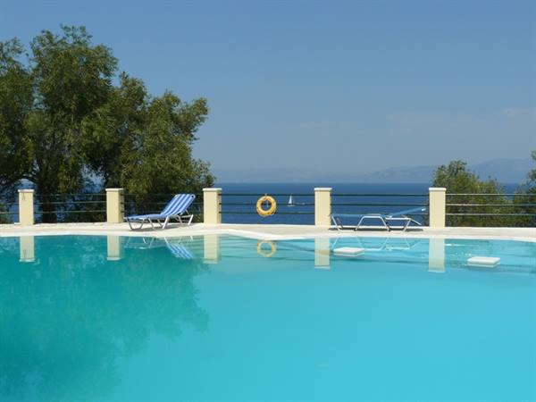 Blue on Blue - Our pool