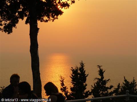 Sunset at the "EREMITIS" Bar