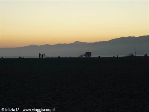 Los Angeles - Sunset at Venice Beach