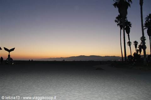 Los Angeles - Sunset at Venice Beach