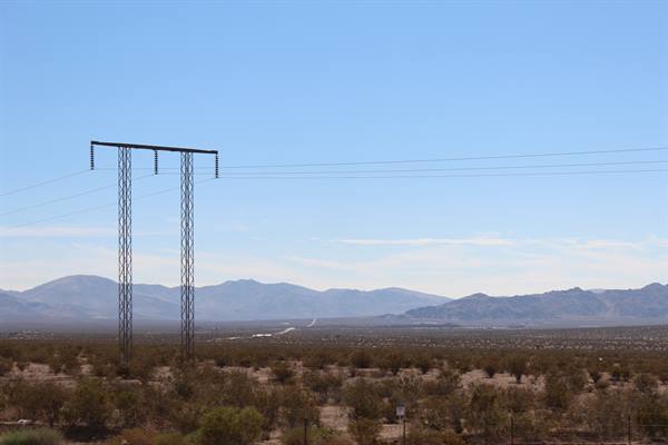 Driving along I-15