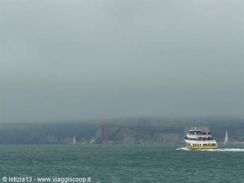 San Francisco - Fog on the bay