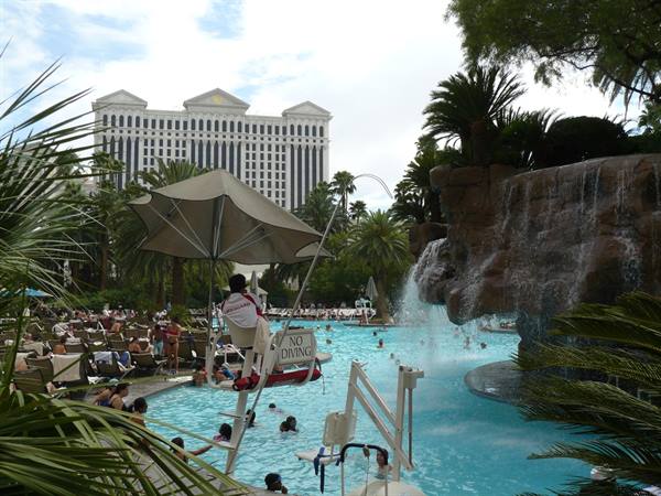 The pools of the Mirage