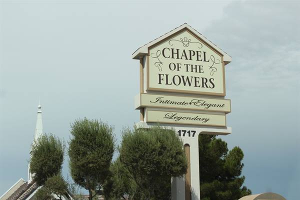 Wedding Chapel Sign
