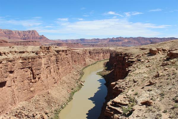 The Colorado from Navajo Bridge