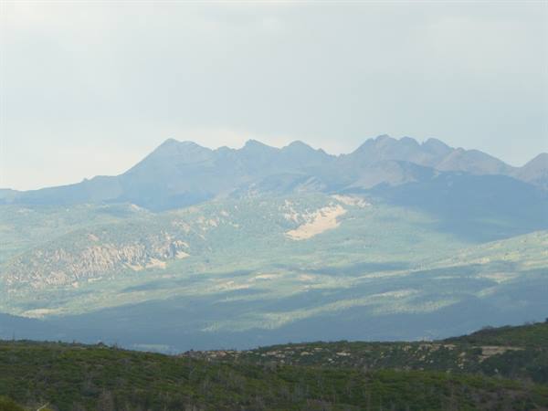 View of the Rocky Mountains