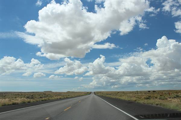 Driving along the S-371