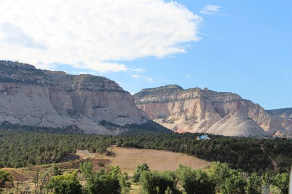 The mountains of Zion NP