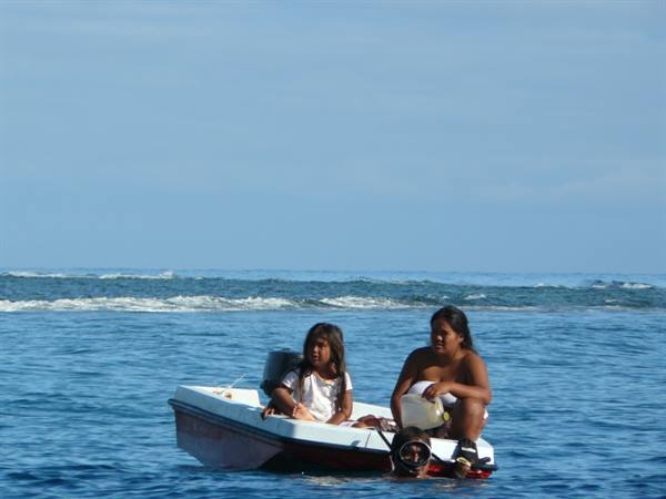 Family fishing