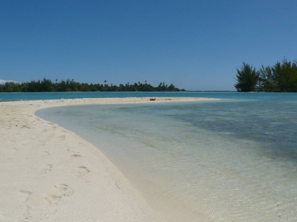 to the deserted Island