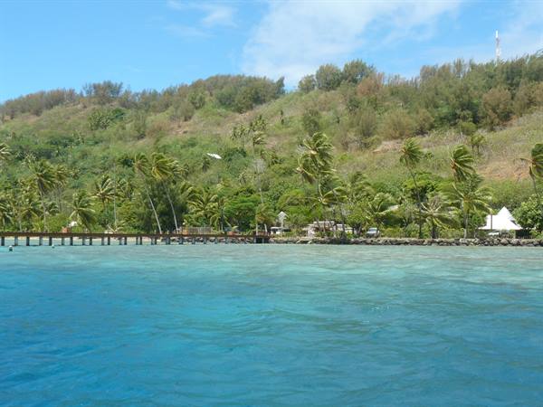 Arrival at the Bloody Mary pier