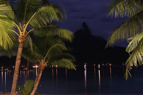 Le Meridien Bora Bora - Night Panorama