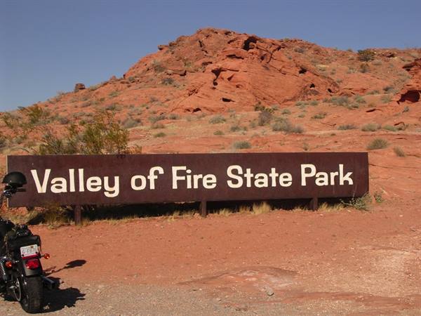 Valley Of Fire State Park - Park Entrance