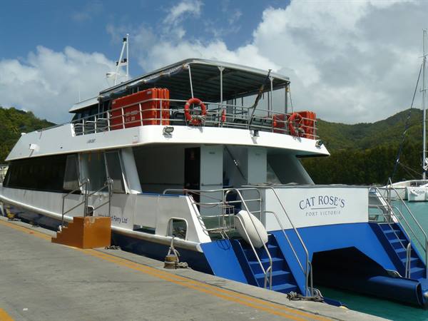 Leaving for La Digue