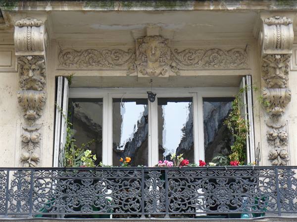 Flowered balcony