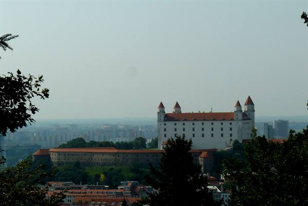 Bratislava-Panorama of the Castle