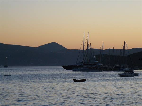 Sunset in Adamas