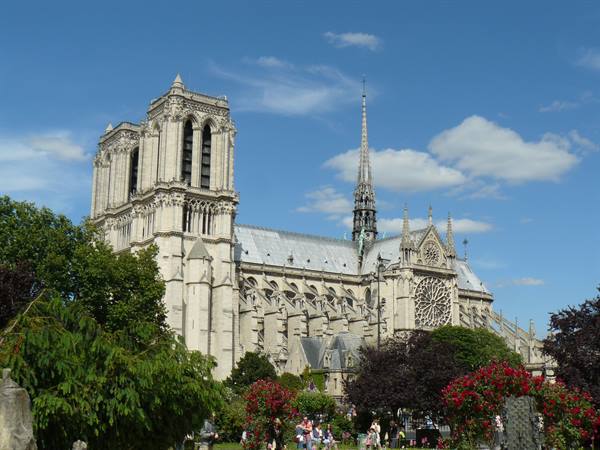 Notre Dame from the Latin Quarter