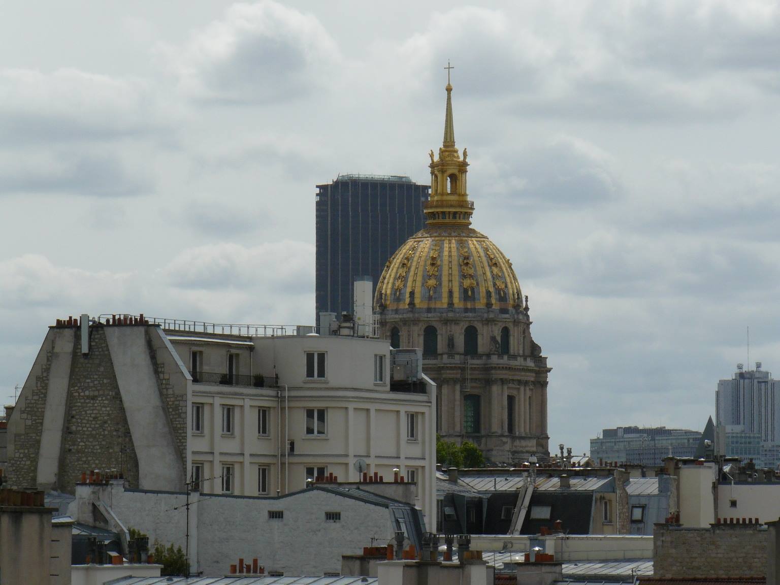 Vista sulla cupola de Les Invalides e Montparnasse