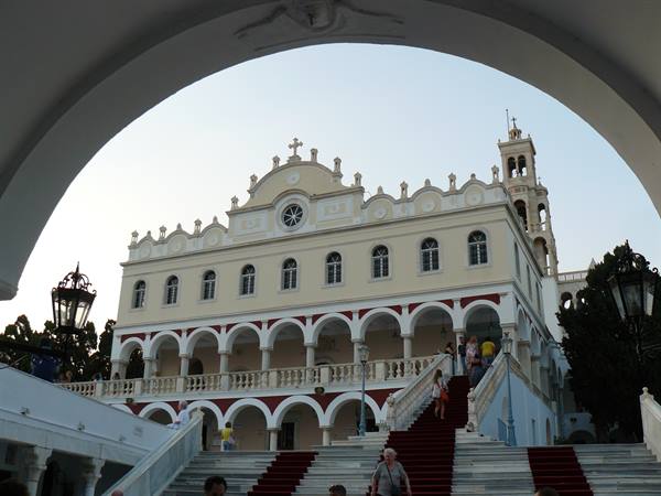 Tinos Town - Sanctuary of Panagia Evangelistria