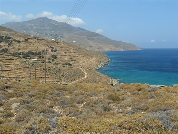 On the roads of Tinos
