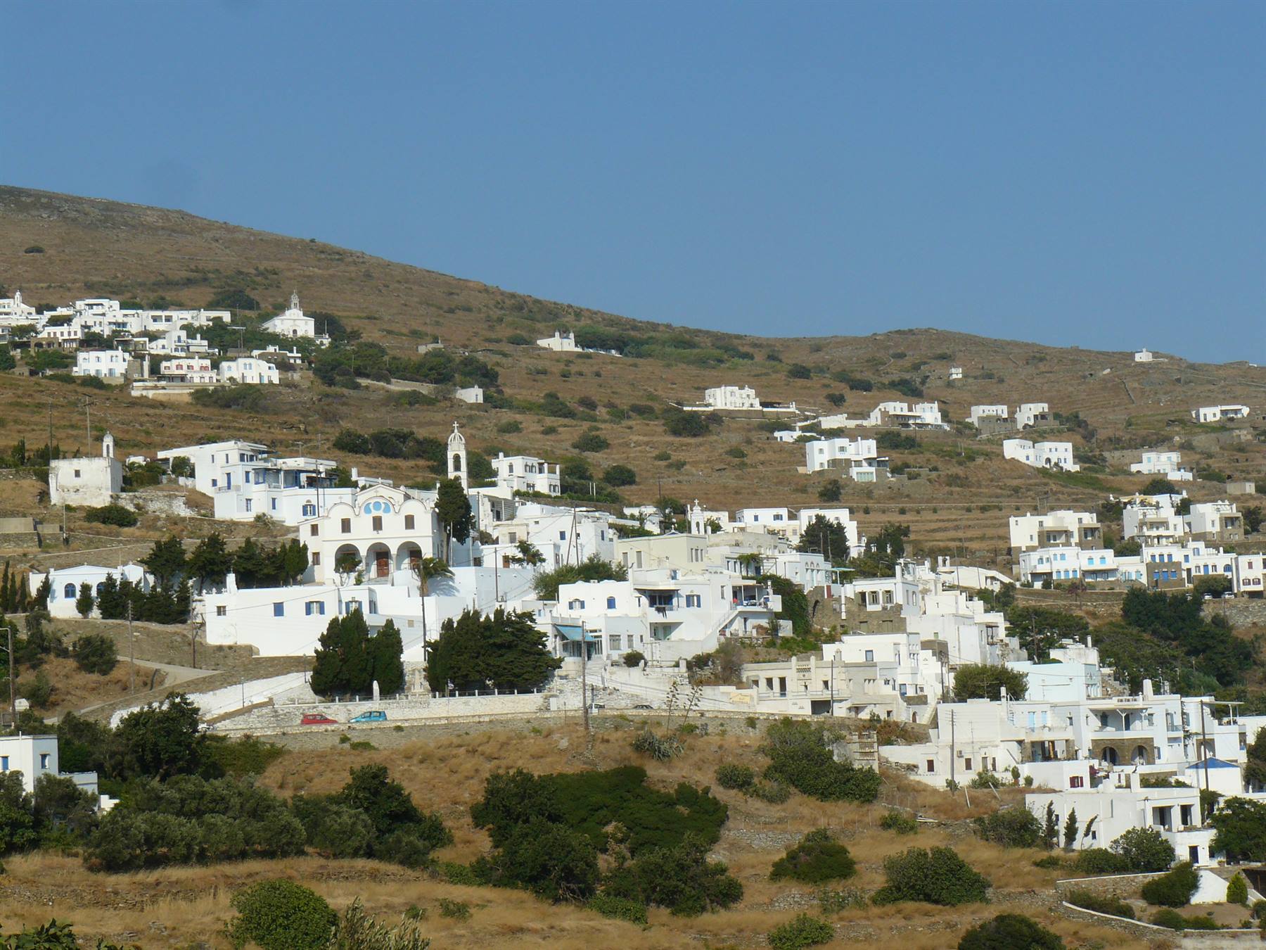 Sulle strade di Tinos - Triandaros