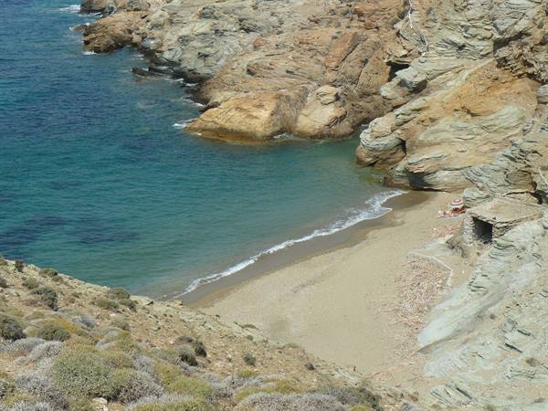 Small cove in the Kolymbithres area