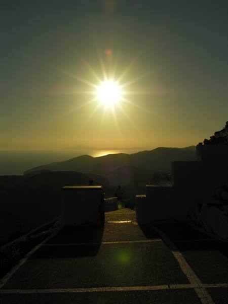 Chora - Sunset at the Sanctuary