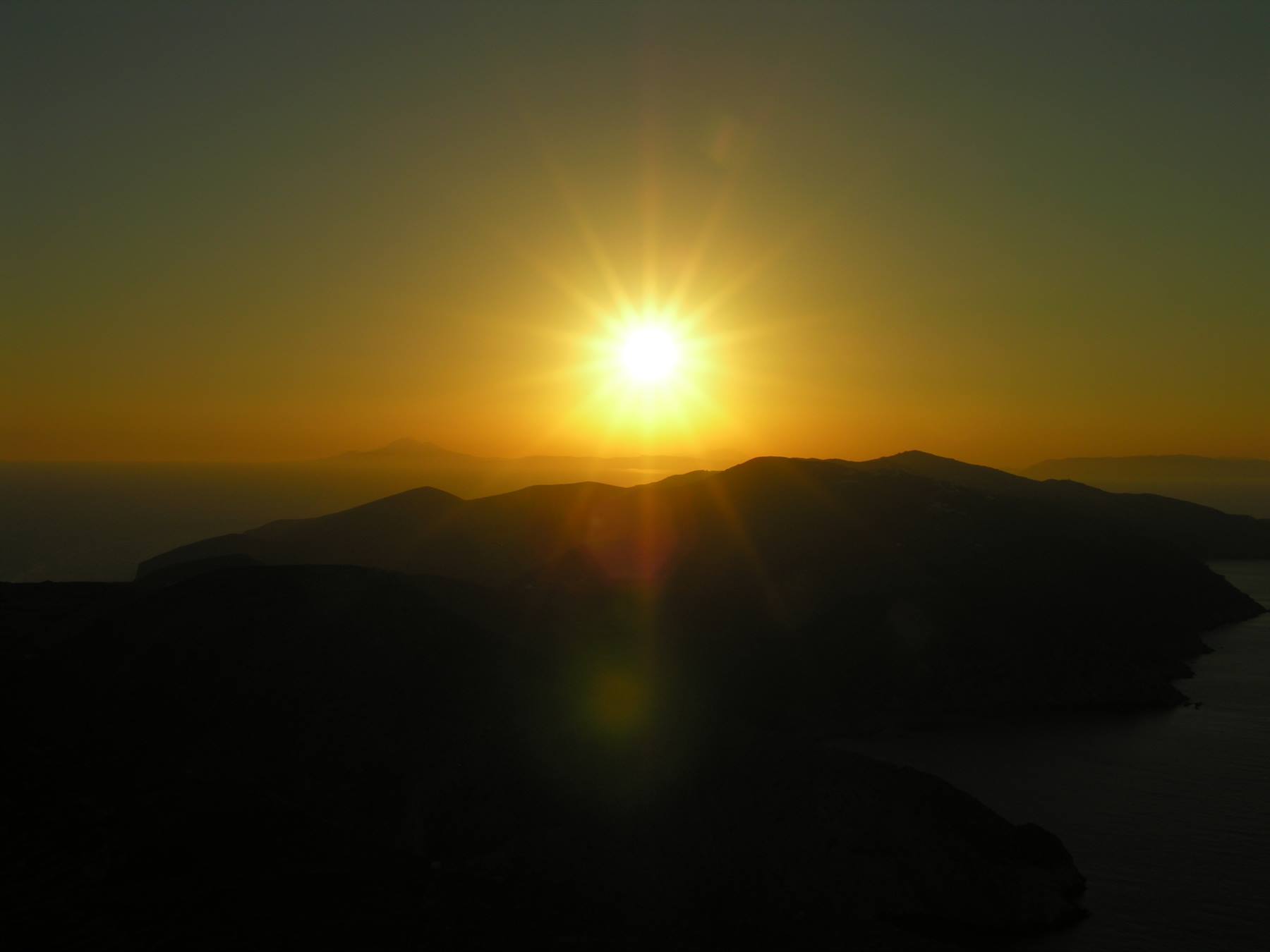 Chora - Tramonto al Santuario