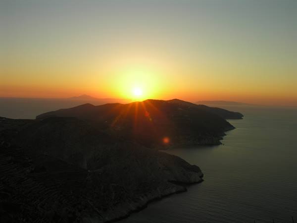 Chora - Sunset at the Sanctuary
