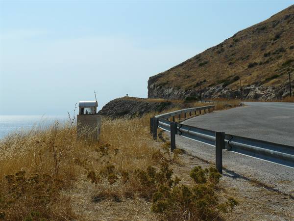 On the way to Sounion