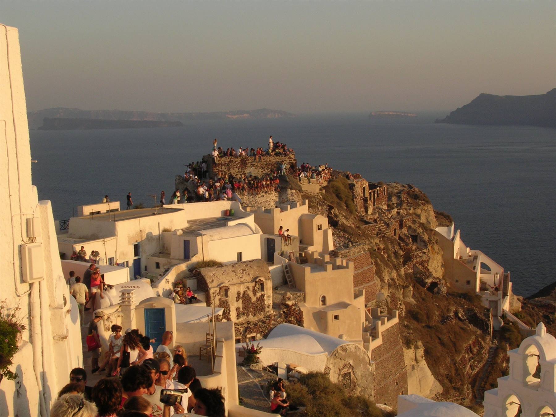 Il tramonto di Oia
