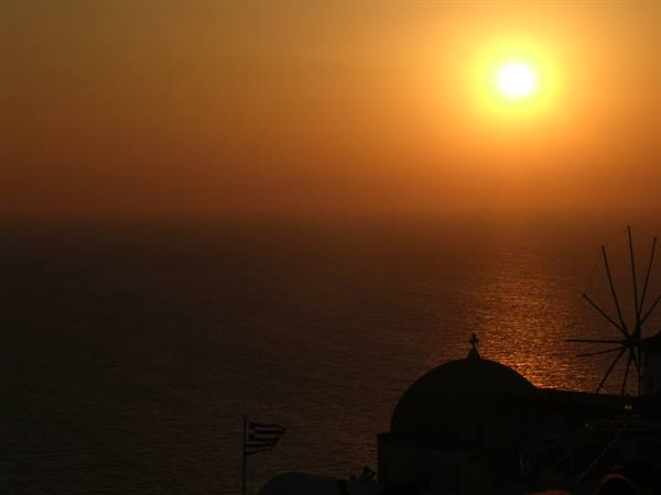 The Sunset of Oia