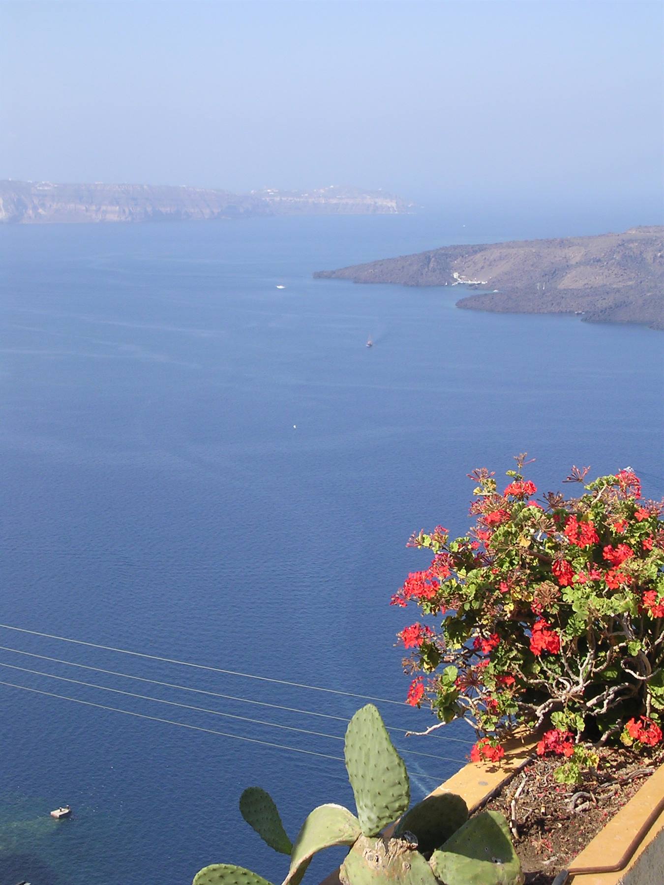 Vista sulla caldera