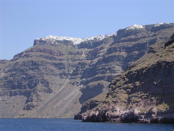 From the caldera