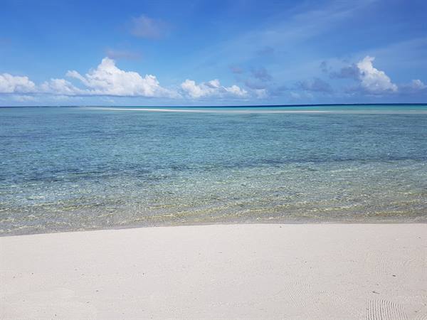 The sea to the north