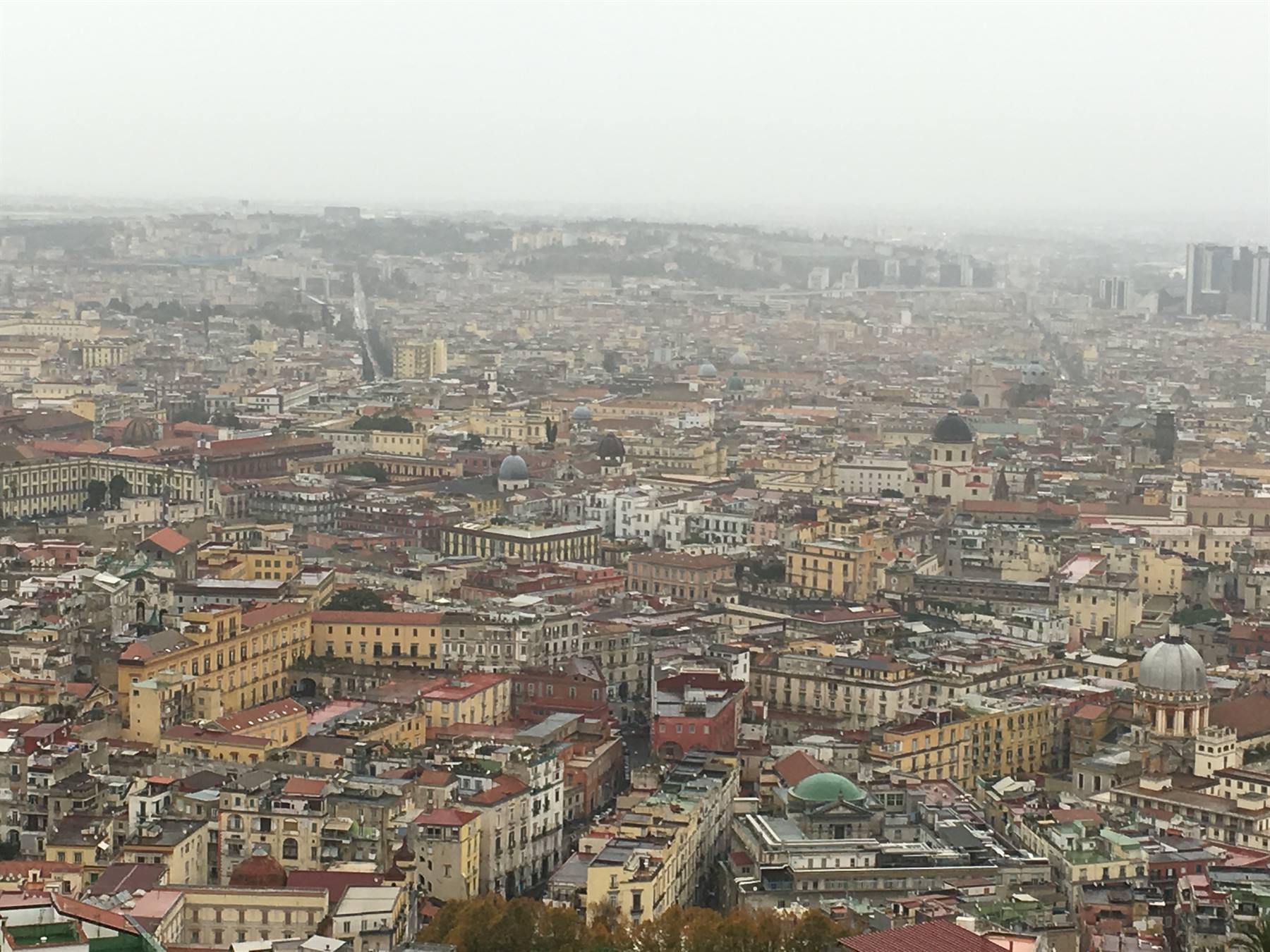 Panorama di Napoli da Castel Sant'Elmo
