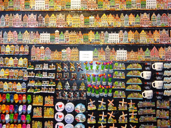 Amsterdam - The floating market - Souvenirs