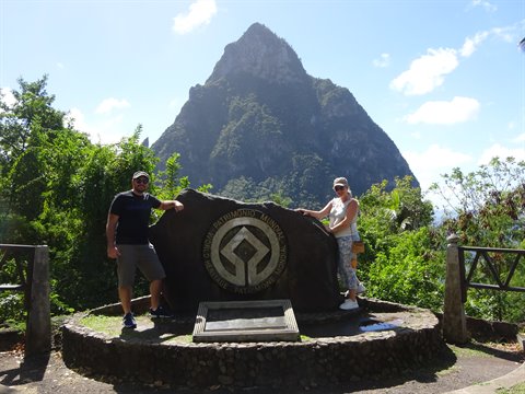 Pitons UNESCO Site