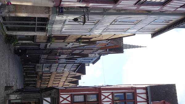 Streets of half-timbered houses: time seems to have stood still here.